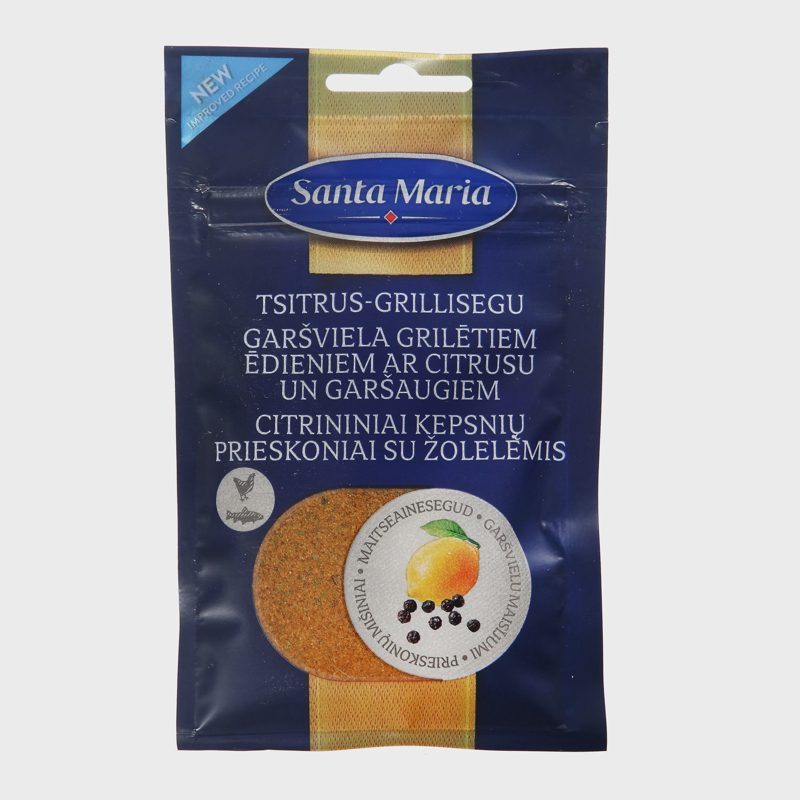 Citr. kepsnių prieskoniai SANTA MARIA, 35 g