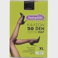Feel Good! Καλσόν 20D Μαύρο XL