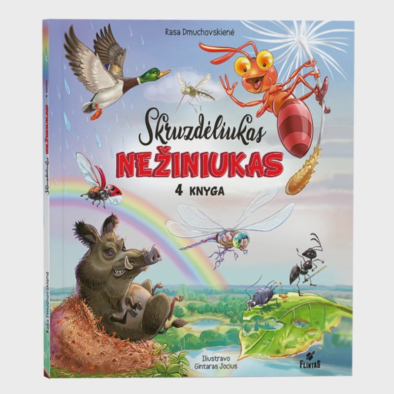 Knyga SKRUZDĖLIUKAS NEŽINIUKAS 4 KNYGA