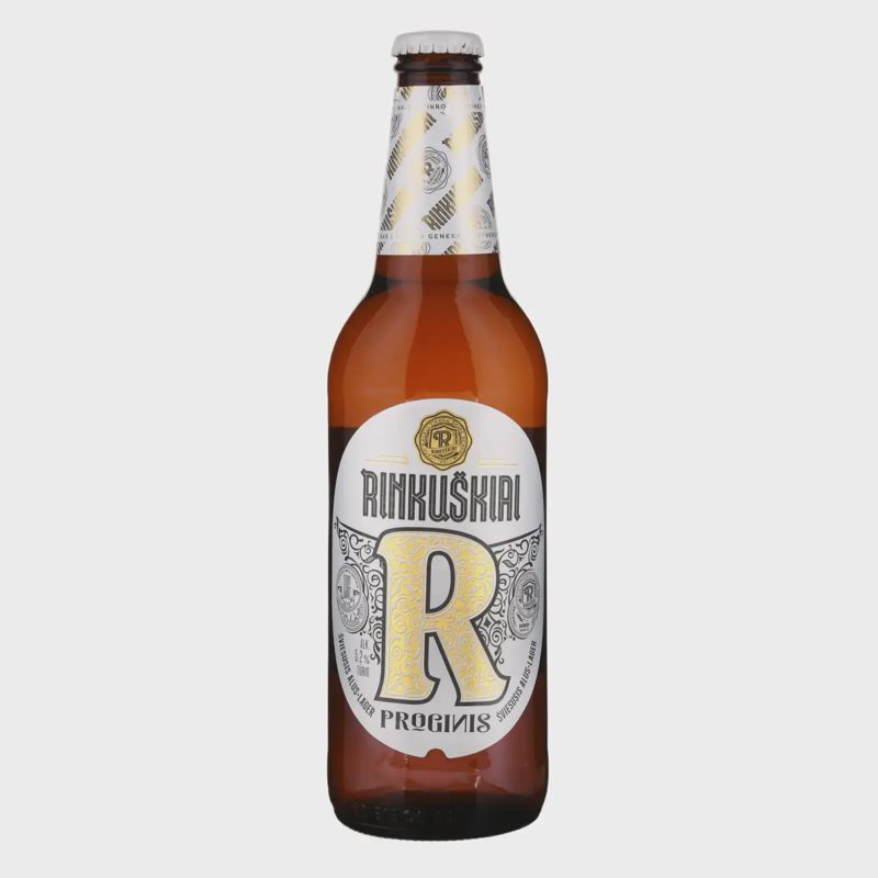 Alus RINKUŠKIAI R PROGINIS, 5,2 %, 0,5 l