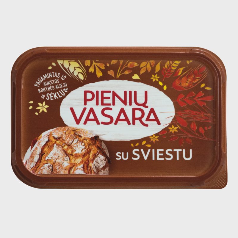 Margarinas su sviestu PIENIŲ VASARA, 40%,400g