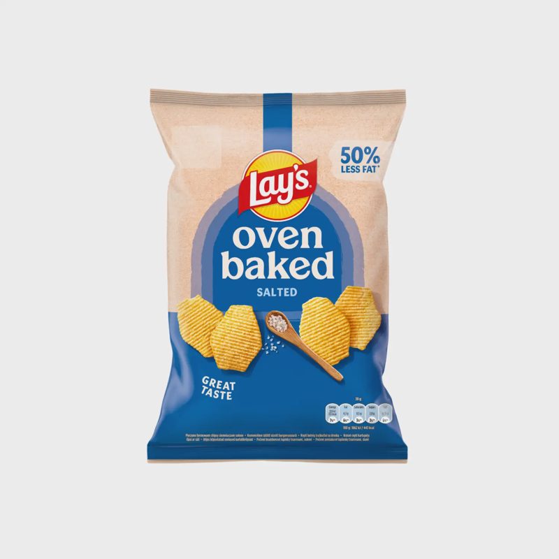 Bulvių traškučiai su druska LAYS,110 g