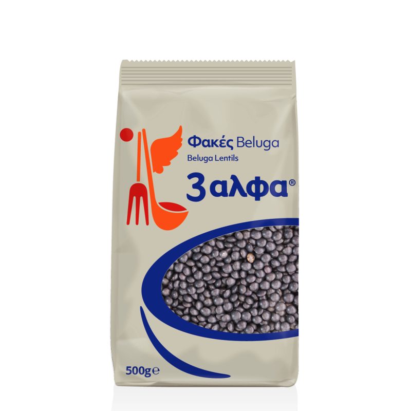 3αλφα Φακές Ψιλές Beluga 500gr