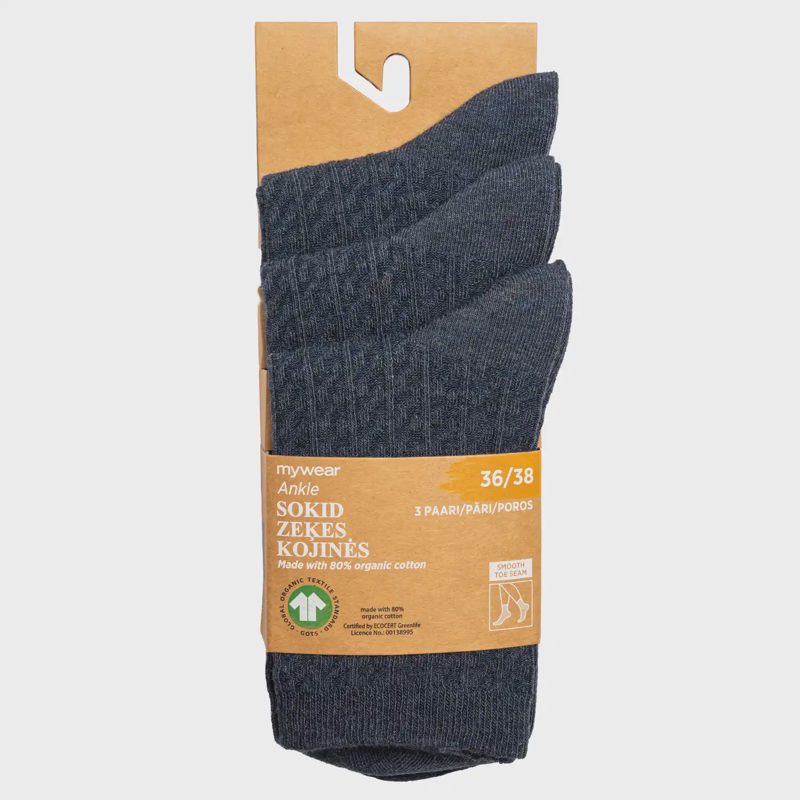 Kojinės MYWEAR, 36 / 38, 3 poros