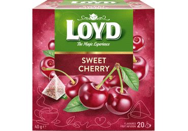 Augļu tēja LOYD ar ķiršu garšu 20x2g