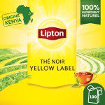 Lipton Yellow Label ízesített fekete tea 100 filter 200 g
