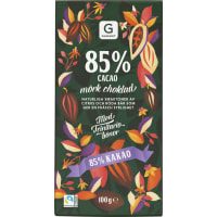 85 % cacao mörk choklad