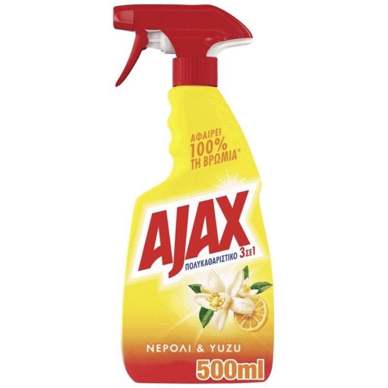 Ajax Υγρό Πολυκαθαριστικό Αντλία 3 σε 1 Relaxing 500ml