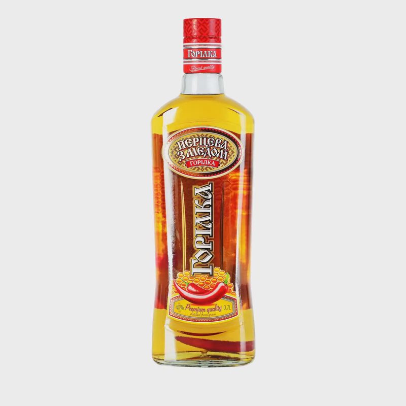 Degtinė GORILKA MEDOVA Z PERCEM 40%, 0,7 l