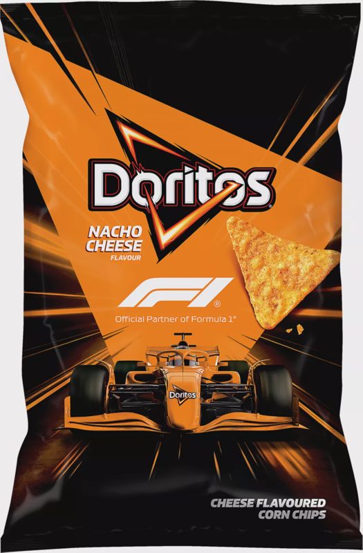 Tortilla chips s příchutí sýru