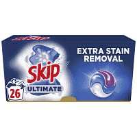 Skip Απορρυπαντικό Πλυντηρίου Ρούχων Κάψουλες Ultimate 26Μεζ