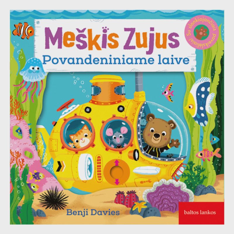 Knyga MEŠKIS ZUJUS POVANDENINIAME LAIVE