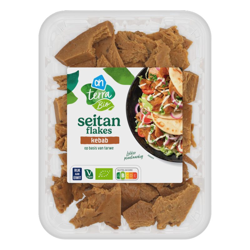AH Terra Biologische seitan flakes kebab