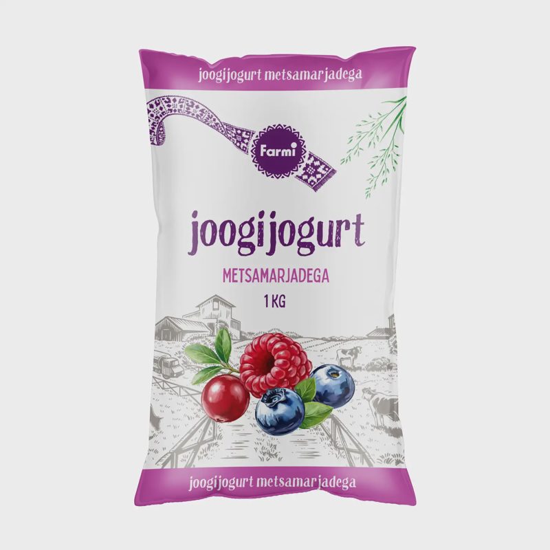 Geriam. jogurt. su miško uog. FARMI, 2%, 1 kg
