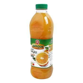 100% Pur jus d'orange Jafaden Sans pulpe - 1L