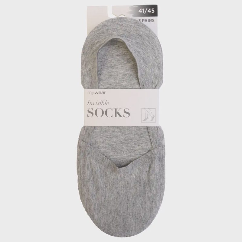 Moteriškos pėdutės MYWEAR, 3 poros, 41 / 45