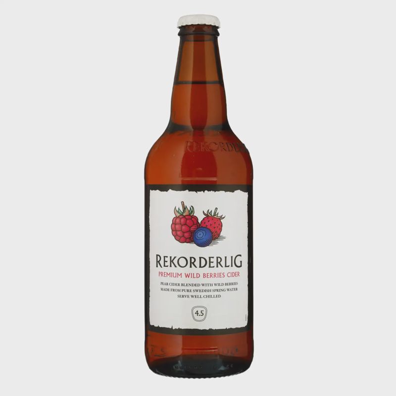 Sidras REKORDERLIG WILD BERRIES, 0,5l but.