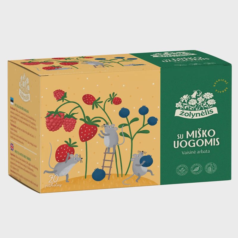 Vais. arbata ŽOLYNĖLIS, su miško uog. 40 g
