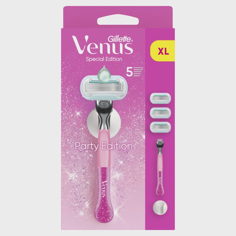 Skustuvas VENUS PARTY EDITION, 3 g. su laik.