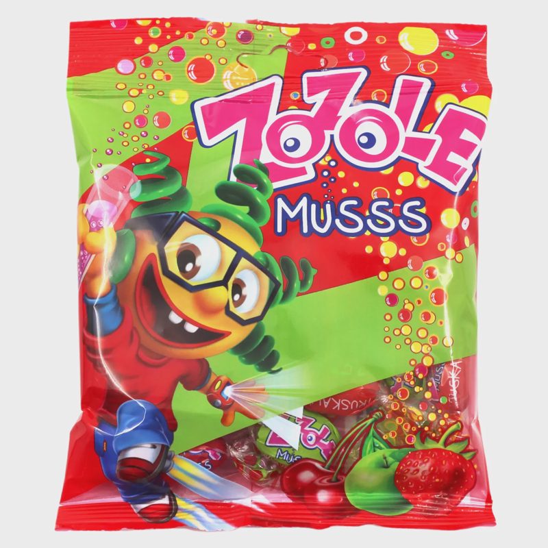 Saldainiai ZOZOLE MUSSS APPLE & CHERRY, 75 g