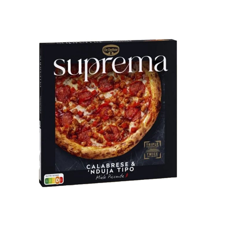 Šaldyta pica DR. OETKER SUPREMA CALABRESE NDUJE, 520 g