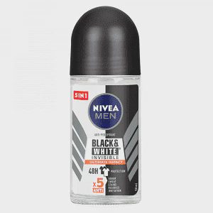 Nivea Men Black & White Ultimate Impact Αποσμητικό Σώματος Roll On 50ml