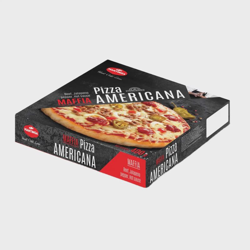 Šaldyta pica MANTINGA AMERICANA MAFIA, 400 g