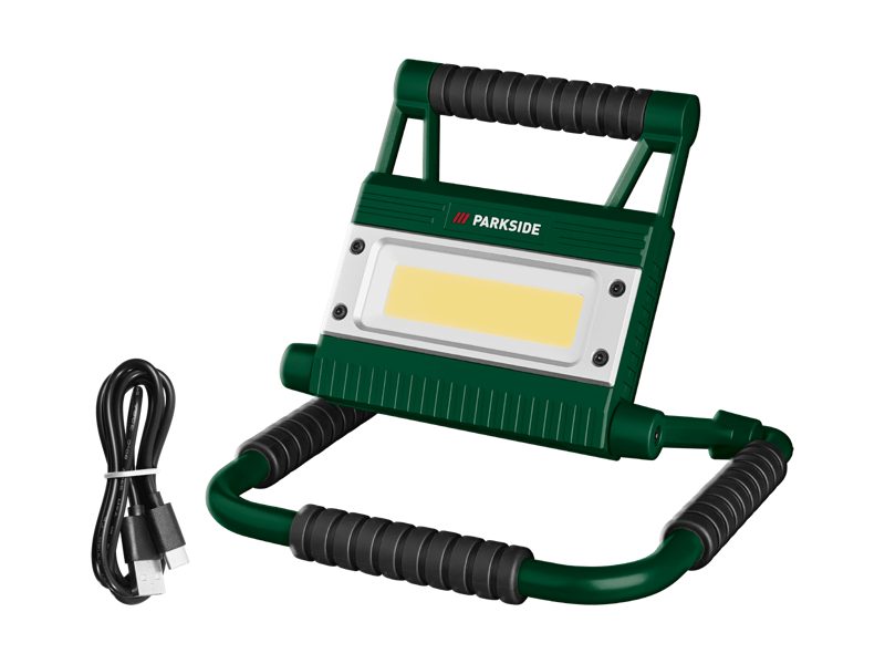 LED-Strahler mit Powerbank
