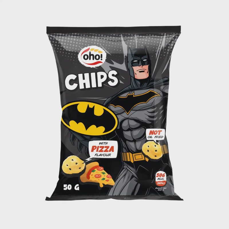 Picos skonio traškučiai BATMAN OHO, 50 g