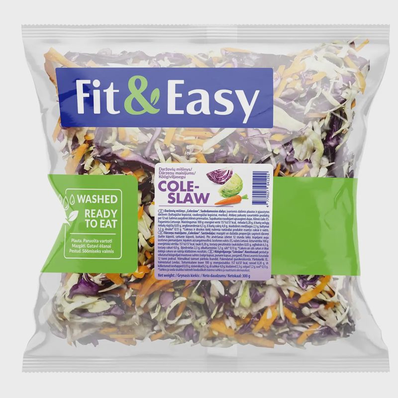 Daržovių mišinys FIT & EASY COLESLAW, 300 g