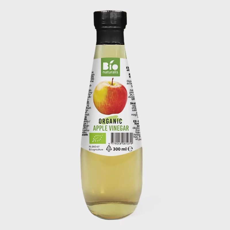 Ekologiškas obuolių actas BIONATURALIS, 300ml