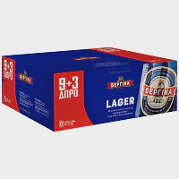 Βεργίνα Μπίρα Κουτί 330ml (9+3 Δώρο)