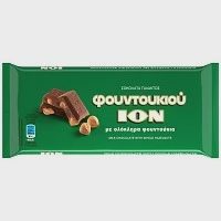 ΙΟΝ Σοκολάτα Γάλακτος Με Ολόκληρα Φουντούκια 100gr
