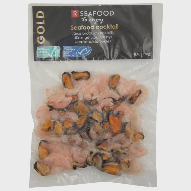 Jūros gėryb. kokteilis R SEAFOOD ASC,210/170g