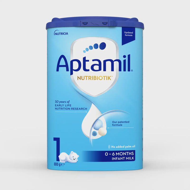 Pieno mišinys APTAMIL 1, 0 mėn, 800 g