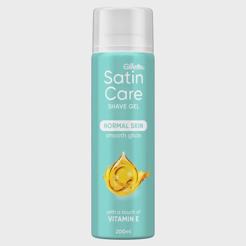 Skutimosi gelis SATIN CARE VITAMIN E, 200 ml