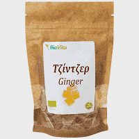 Biovita Τζίντζερ Σε Κύβους BIO 100gr