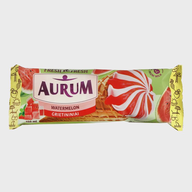 Arbūzų sk. griet. val. ledai AURUM, 150ml/98g