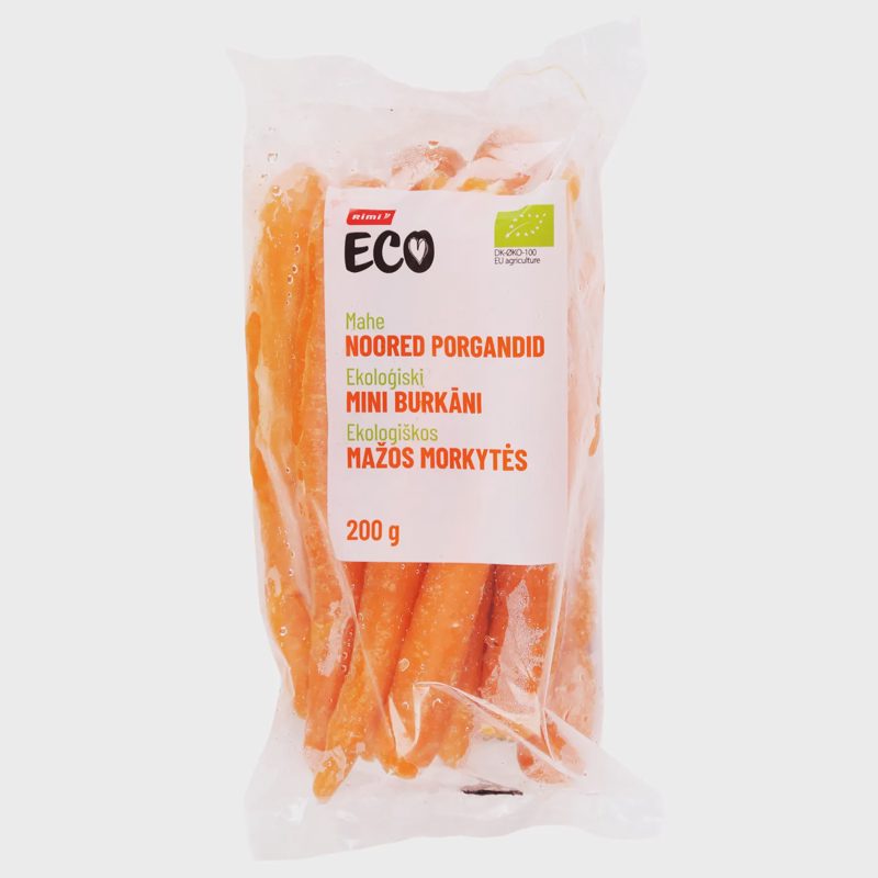 Mažos morkytės 200 g RIMI ECO