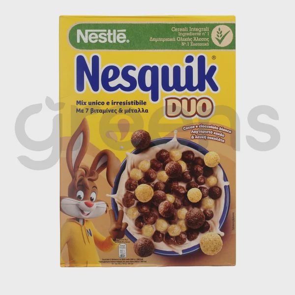 Nestle Nesquik Crunchy Chocolate Whole Wheat Cereals 330 g