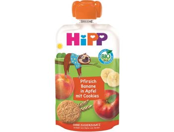 Hipp Hippis voćni pire beskva, banana, jabuka i keks 100g