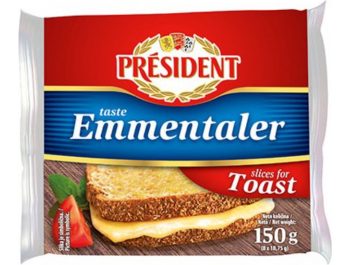 President sir topljeni u listićima Emmentaler 150 g