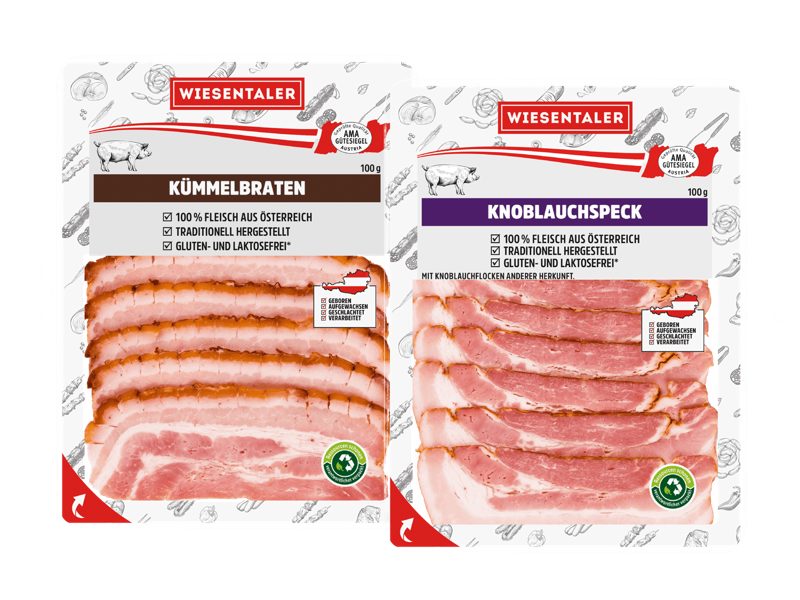 Kümmelbraten oder Knoblauchspeck