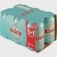 Βεργίνα Alcοohol Free Μπύρα Κουτί 330ml (5+1)