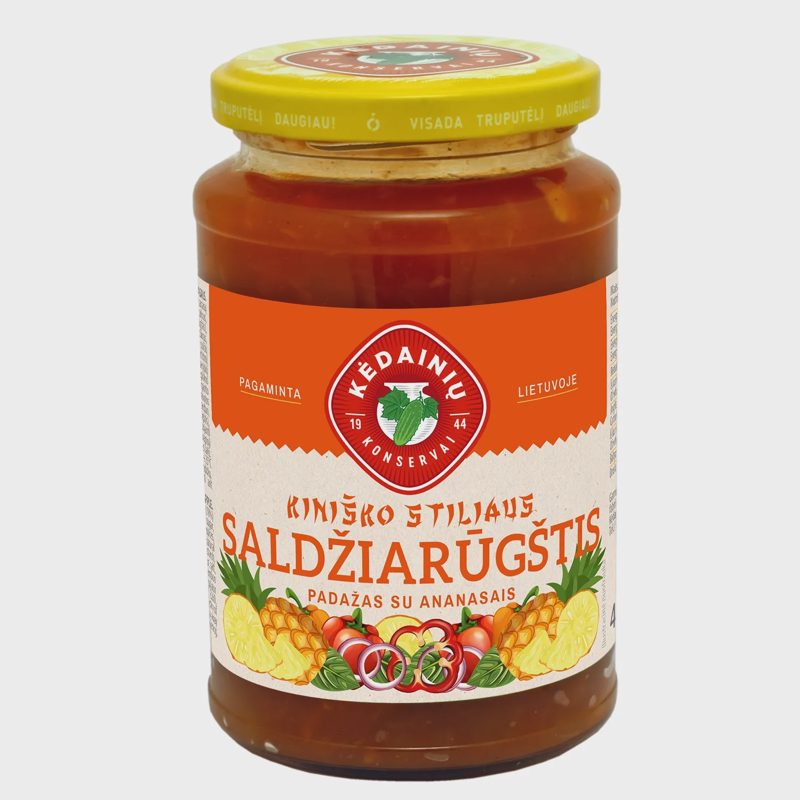SALDŽIARŪGŠTIS ananasų pad. KĖDAINIŲ K. 440 g