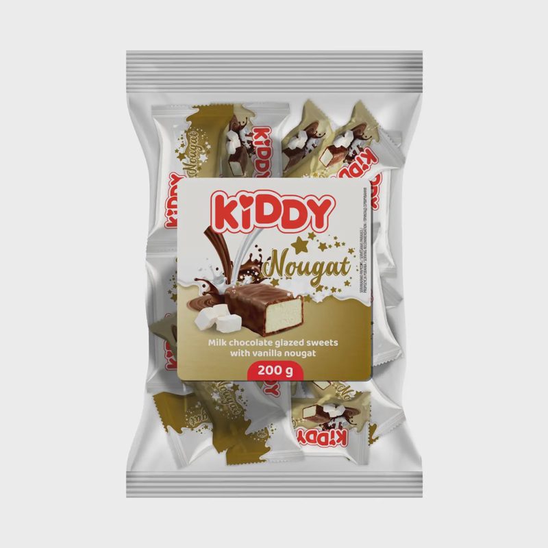 Saldainiai KIDDY NOUGAT, 200 g