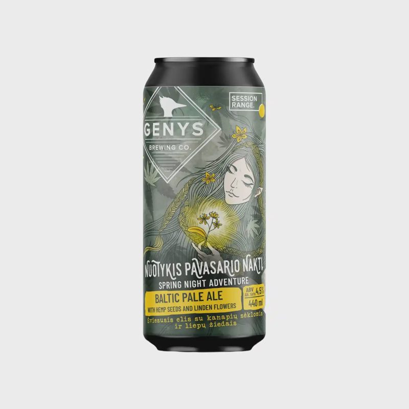 Alus GENYS NUOTYKIS PAVASARIO NAKTĮ,4,5,0,44l