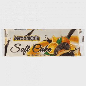 Biscomania Soft Cake Πορτοκάλι 125gr