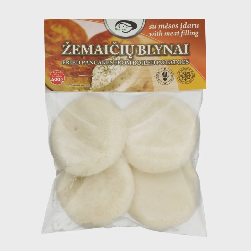 Žemaičių blynai su mėsos įd. RESTERA, 400 g