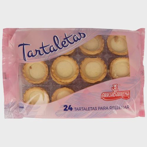 ARRUABARRENA Tartaletas pequeñas para rellenar 24 uds. 180 g.